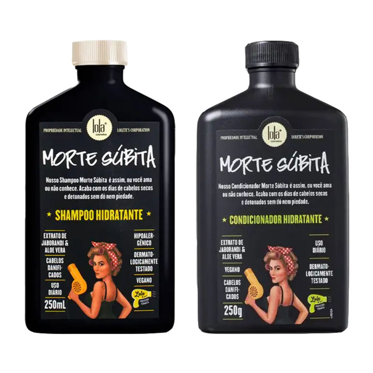 LOLA Kit morte Súbita Moisturizing Shampoo 250ml + Conditioner 250ml