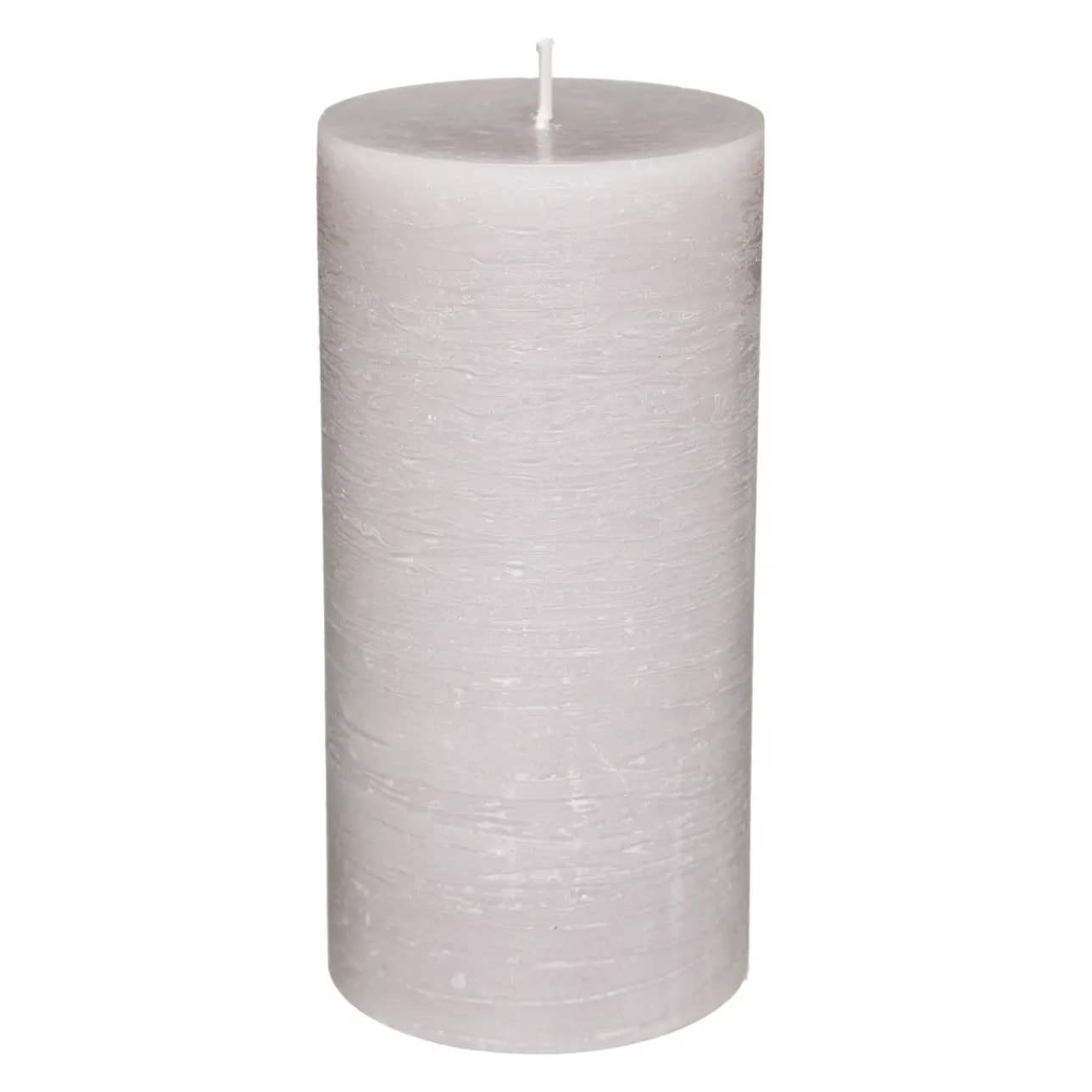 Bougie rustique gris taupe 445g