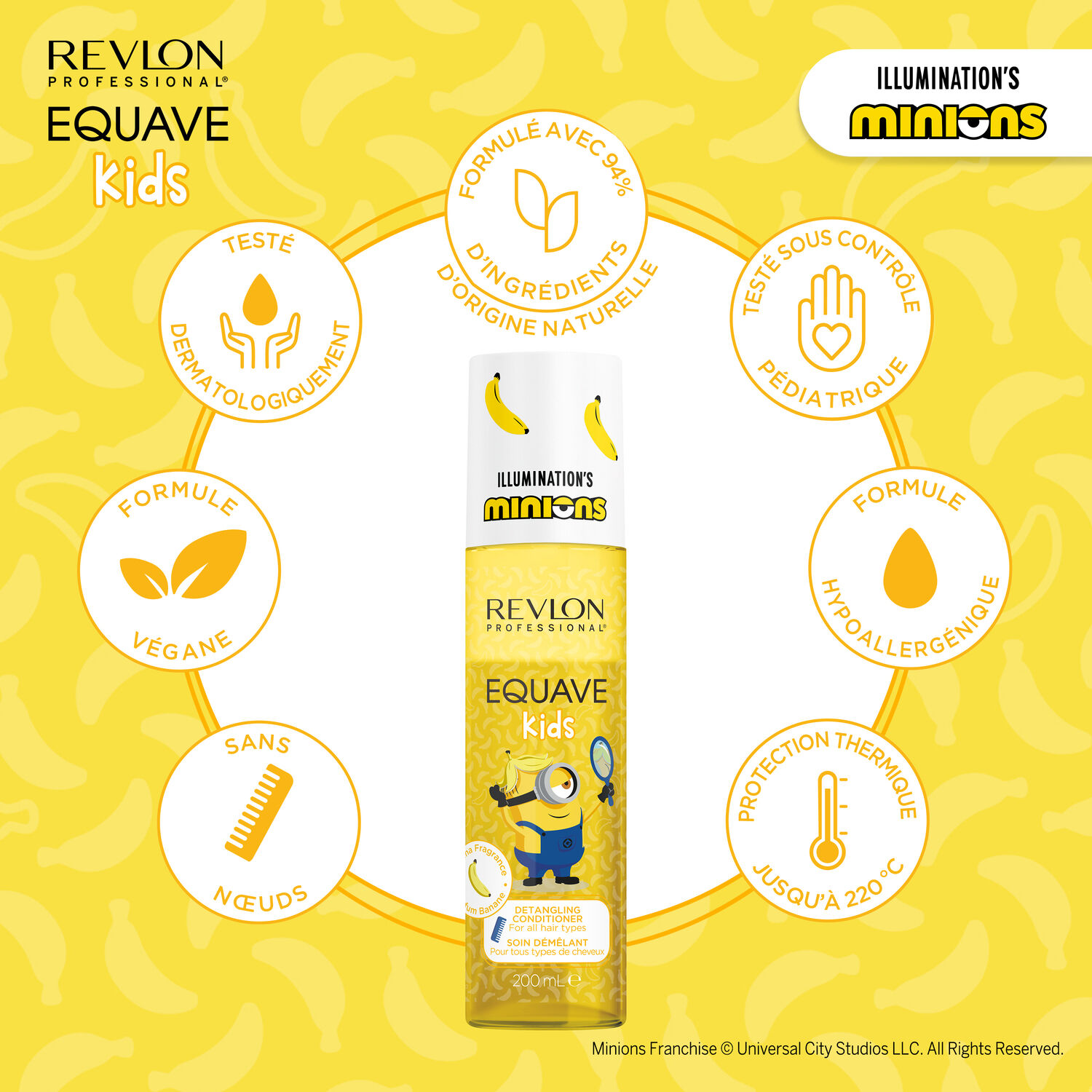 Equave Kids Minions - Spray Démêlant 200ml