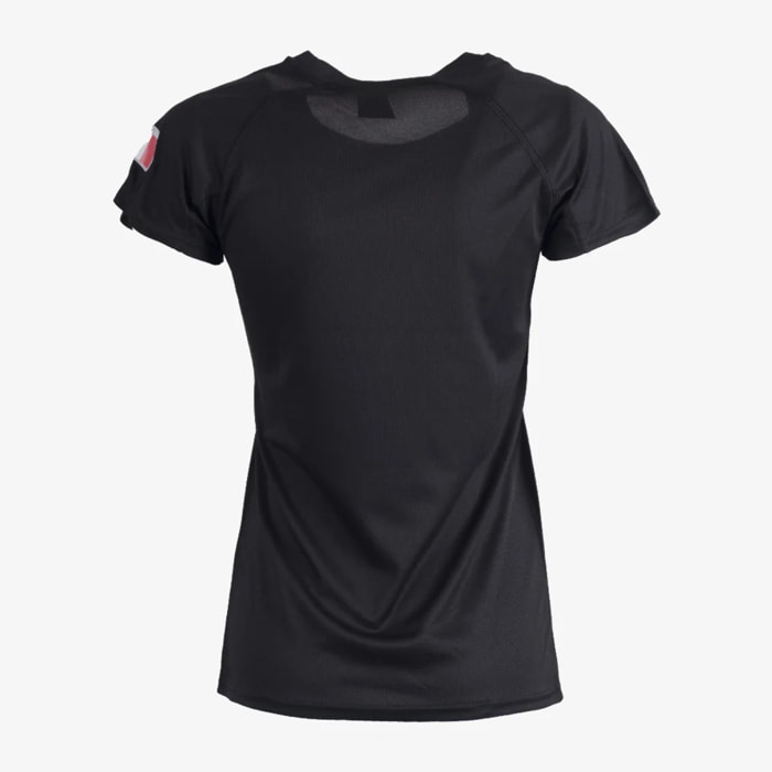 T-shirt Esercito a maniche corte sport nera donna
