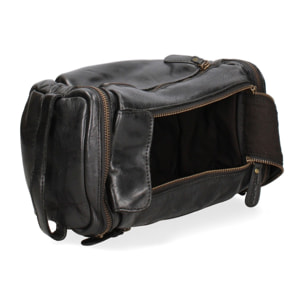 Borsa a mano da uomo - Modello False - Vera pelle di vitello - 28.0 x 13.0 x 15.0 cm