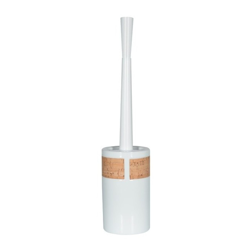 Brosse Wc avec support Porcelaine TUBE NATURE Blanc Spirella