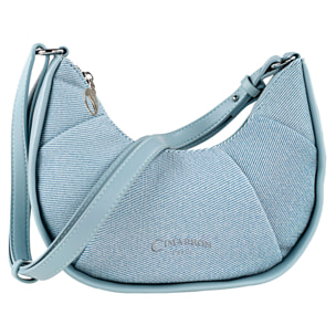 Bolso Bandolera Mujer Veg/Pu Cimarron Abigail Azul Vaquero