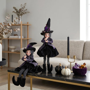 Befana/strega con cappello - Pezzi 1 - VIOLA - Bianchi Dino SpA