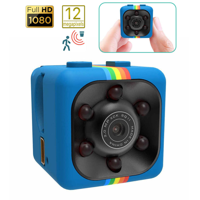 Cámara digital para niños de fotos y video con juegos. Pantalla plegable de  2,4. 12 mpx y video Full HD.