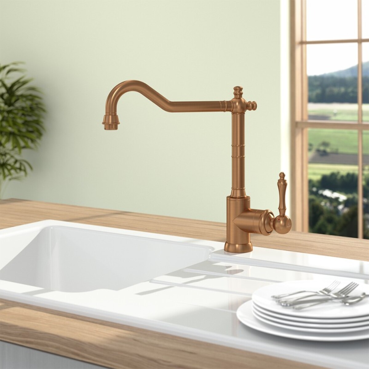 Robinet cuisine VILLEROY ET BOCH Avia 2.0