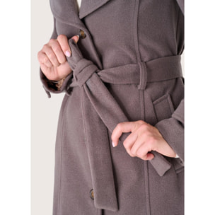 Cappotto Camomilla Taupe