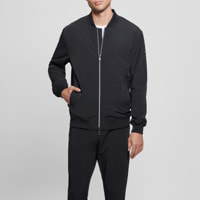 Bomber - résistant au vent - coupe classique - noir