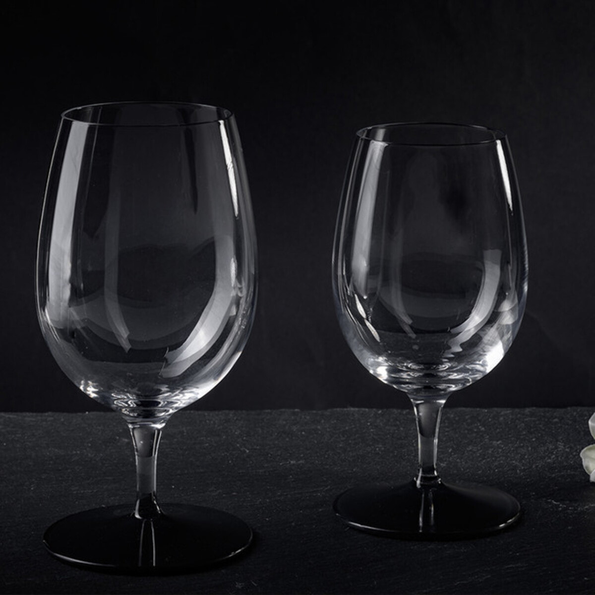 Set 6 calici da acqua Mirto con gambo