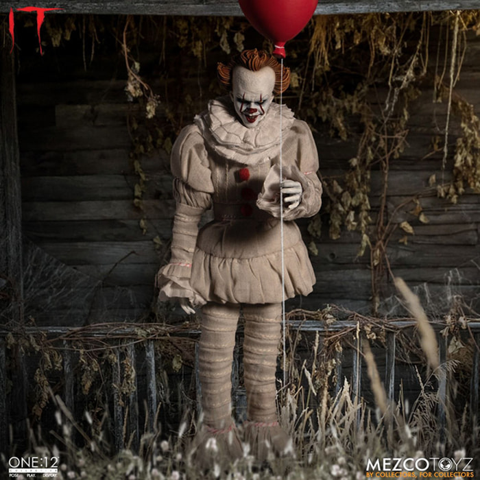 It Movie 2017 Figura Pennywise One 12 Collective 16 cm Mezco Toys