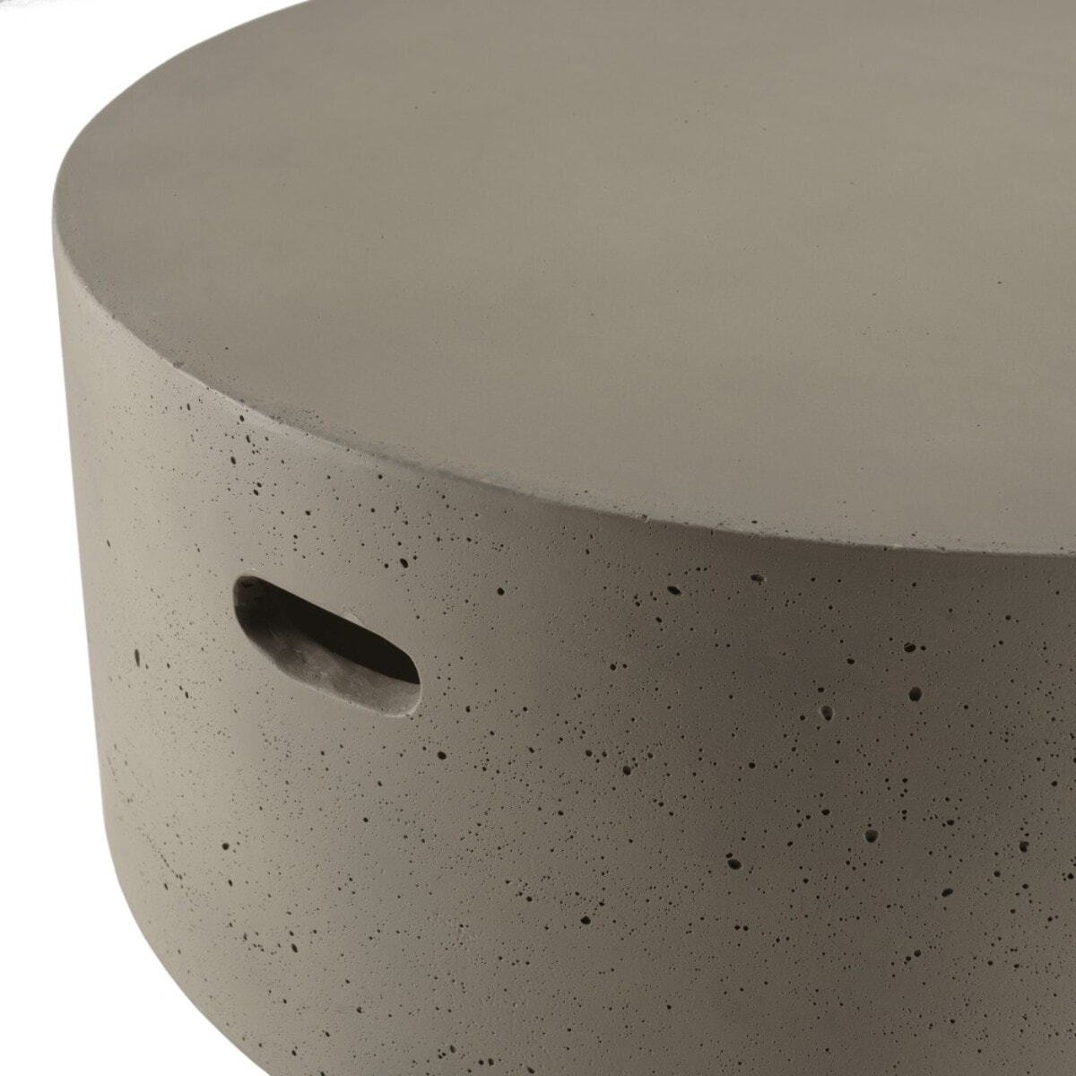HECTOR - Table basse ronde 79x79cm béton