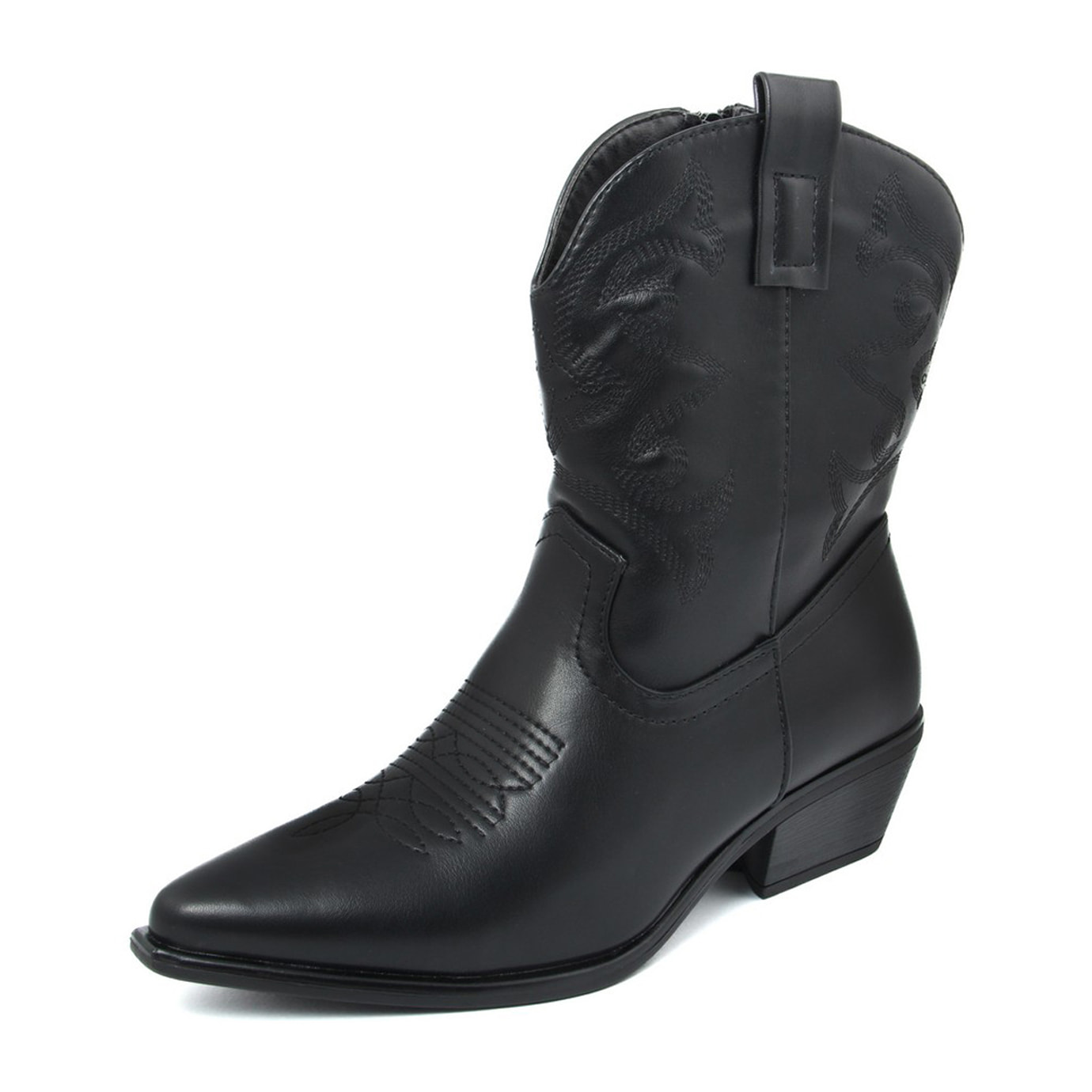 Stivaletti Donna colore Nero-Altezza tacco:4,5cm