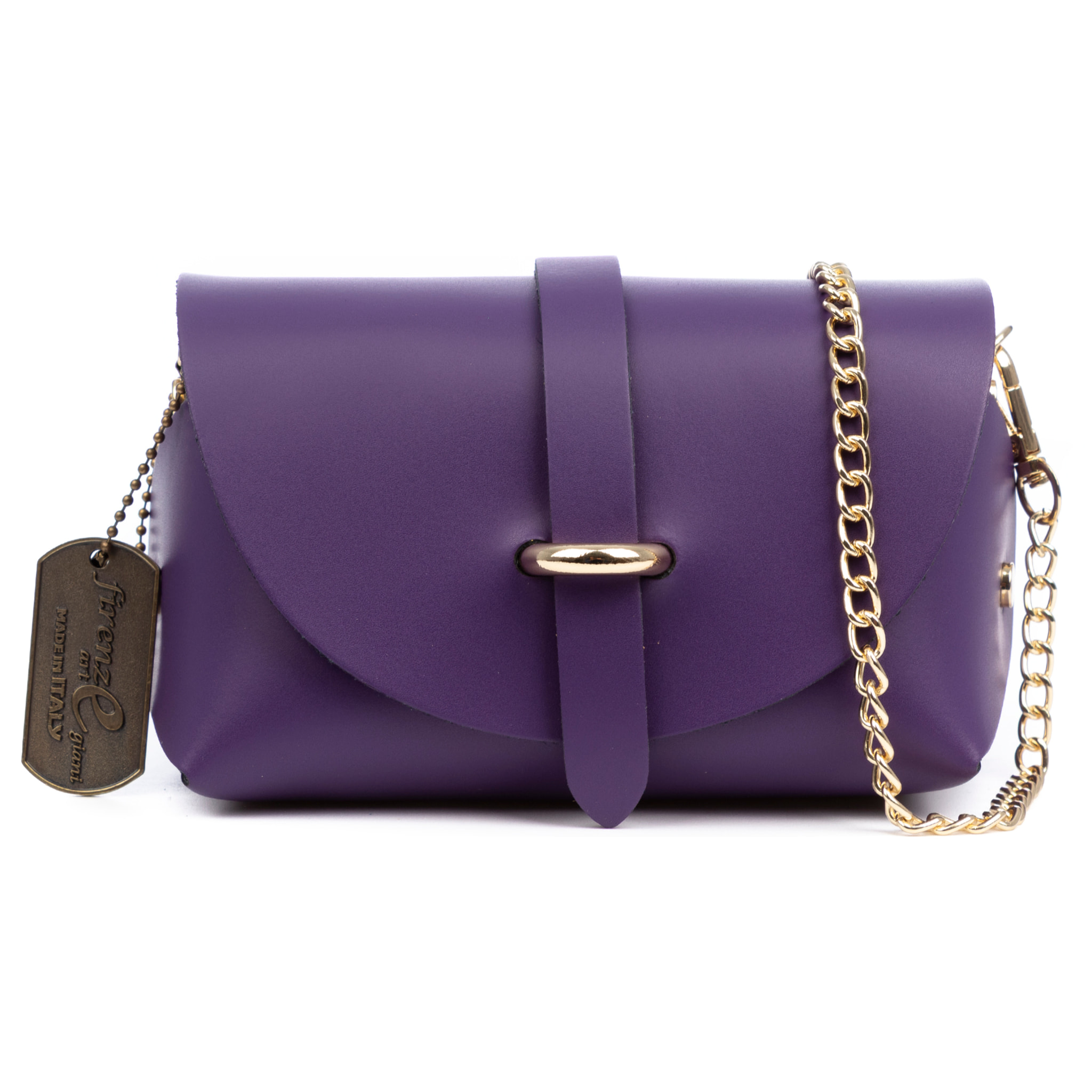 Aurora Borsa a tracolla Donna. Pelle autentica Ruga