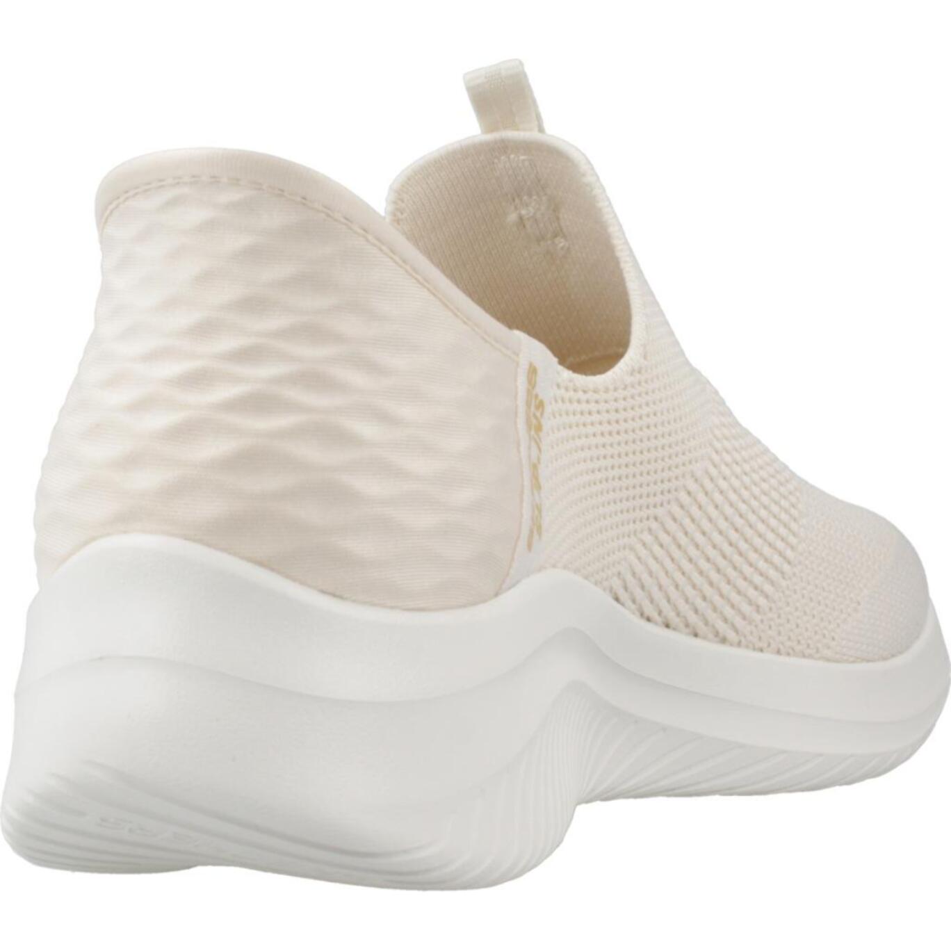 Sneakers De  Mujer Slip-ins Ultra Flex 3.0 Cozy Streak Beis