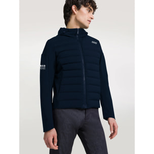 Chaqueta ECOActive Hybrid Insulated Jacket with cap Men marca ECOON - Azul Marino