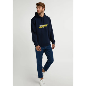 Sudadera Con Capucha de Hombre  Unstoppable Hoodie en Azul Marino D.Franklin