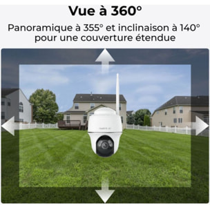 Caméra de surveillance REOLINK B440 + panneau solaire