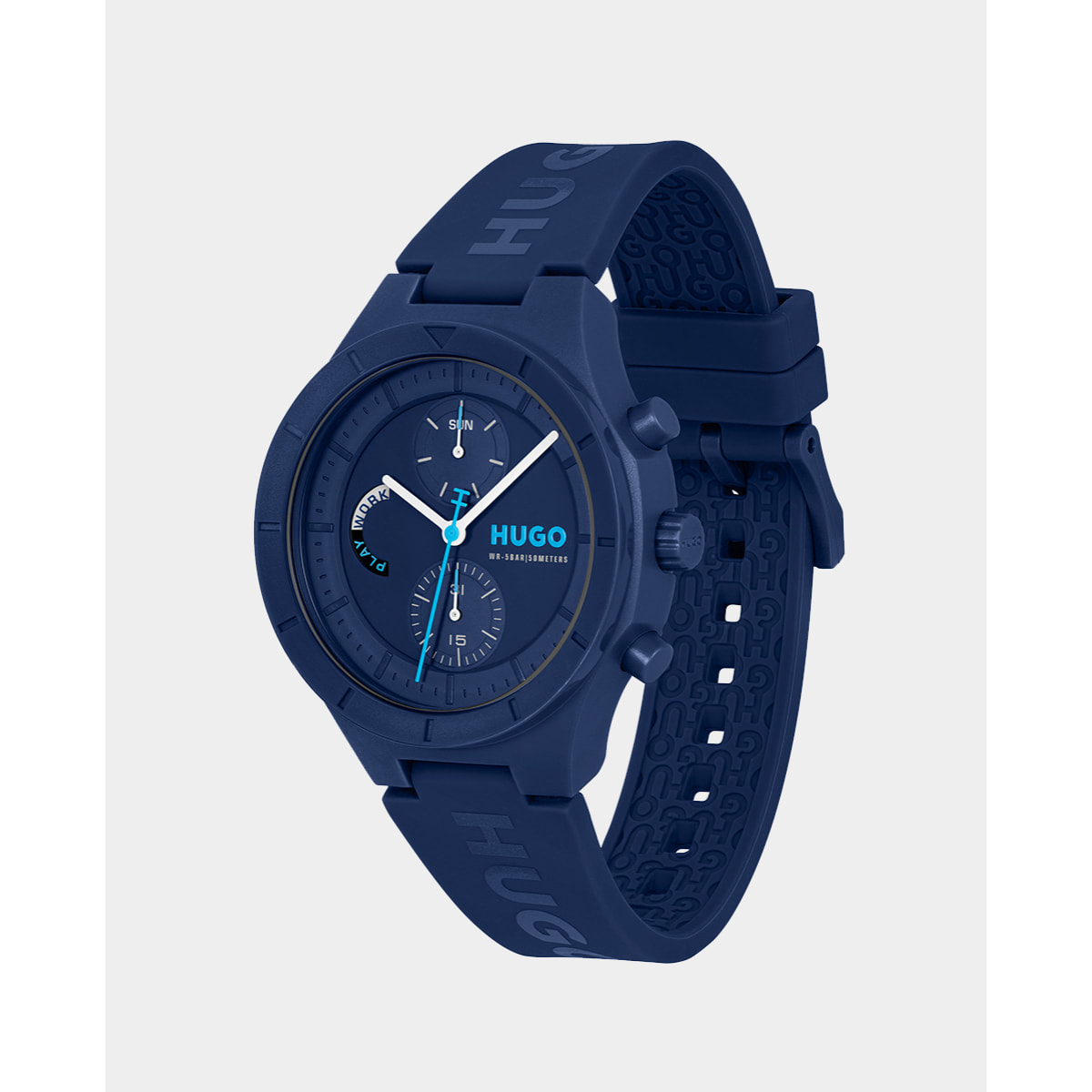 Reloj Hugo Boss 1530404 Hombre Analogico Cuarzo con Correa de Silicona