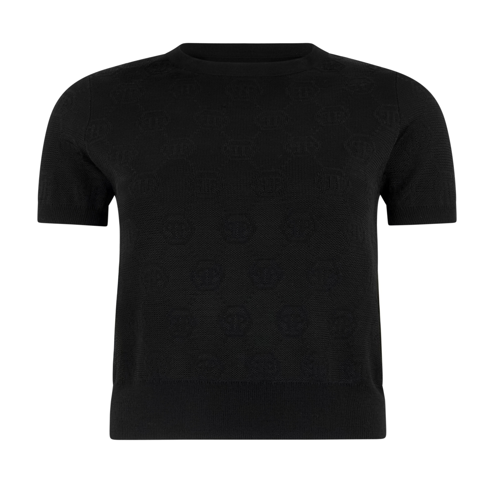 PHILIPP PLEIN Top de punto MONOGRAM