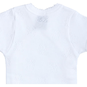 Body cruzado bebé calado ositos