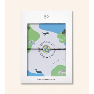 Pulsera Charm "Que me quiten lo viajao"