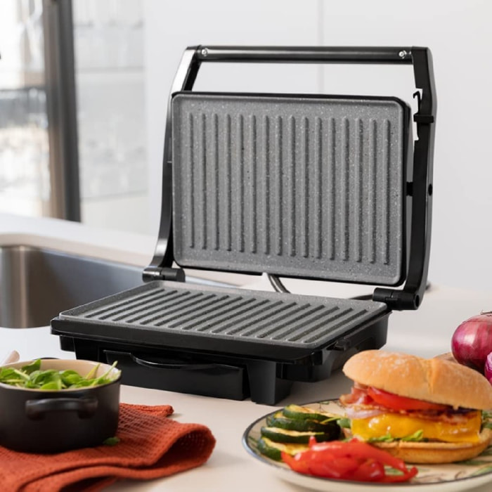 Cecotec Grille-viande électrique Rock'nGrill Dark 1000