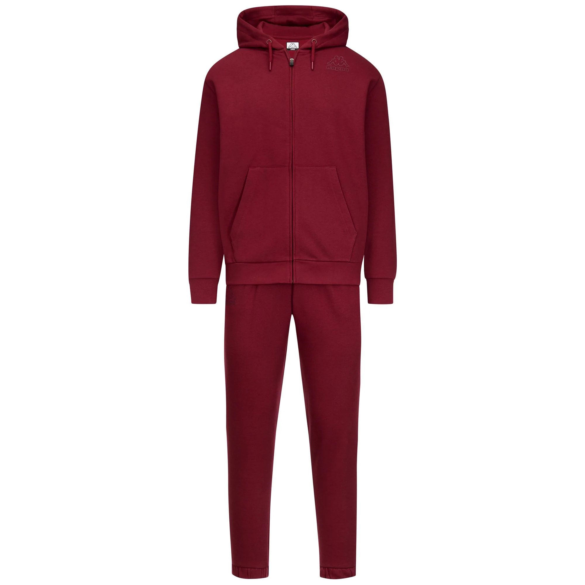 Kappa - Tute Sportive Uomo Rosso - Logo Faedi
