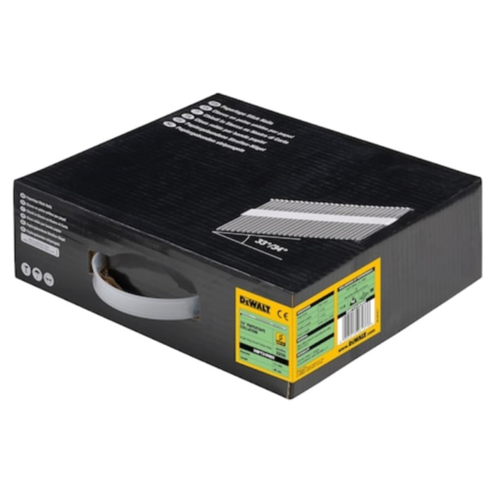 Pointes crantées galvanisées DEWALT 3,1 x 90 mm - Boite de 2200 - DNPT31R90Z