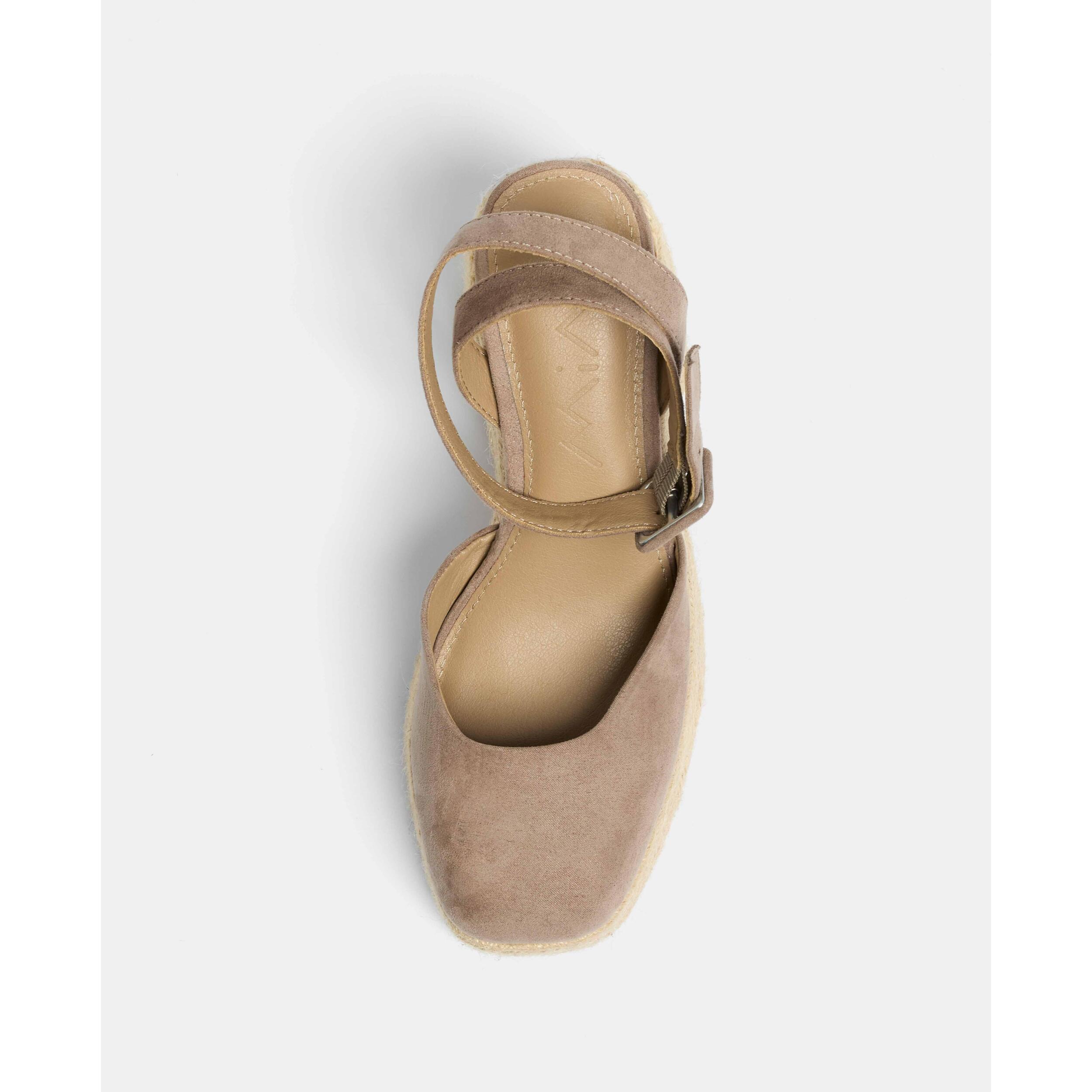 Sandalias de tacón Tina Topo Straw 11.5 cm