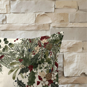 Housse de coussin 100% algodón Mistletoe A 50x50 cm