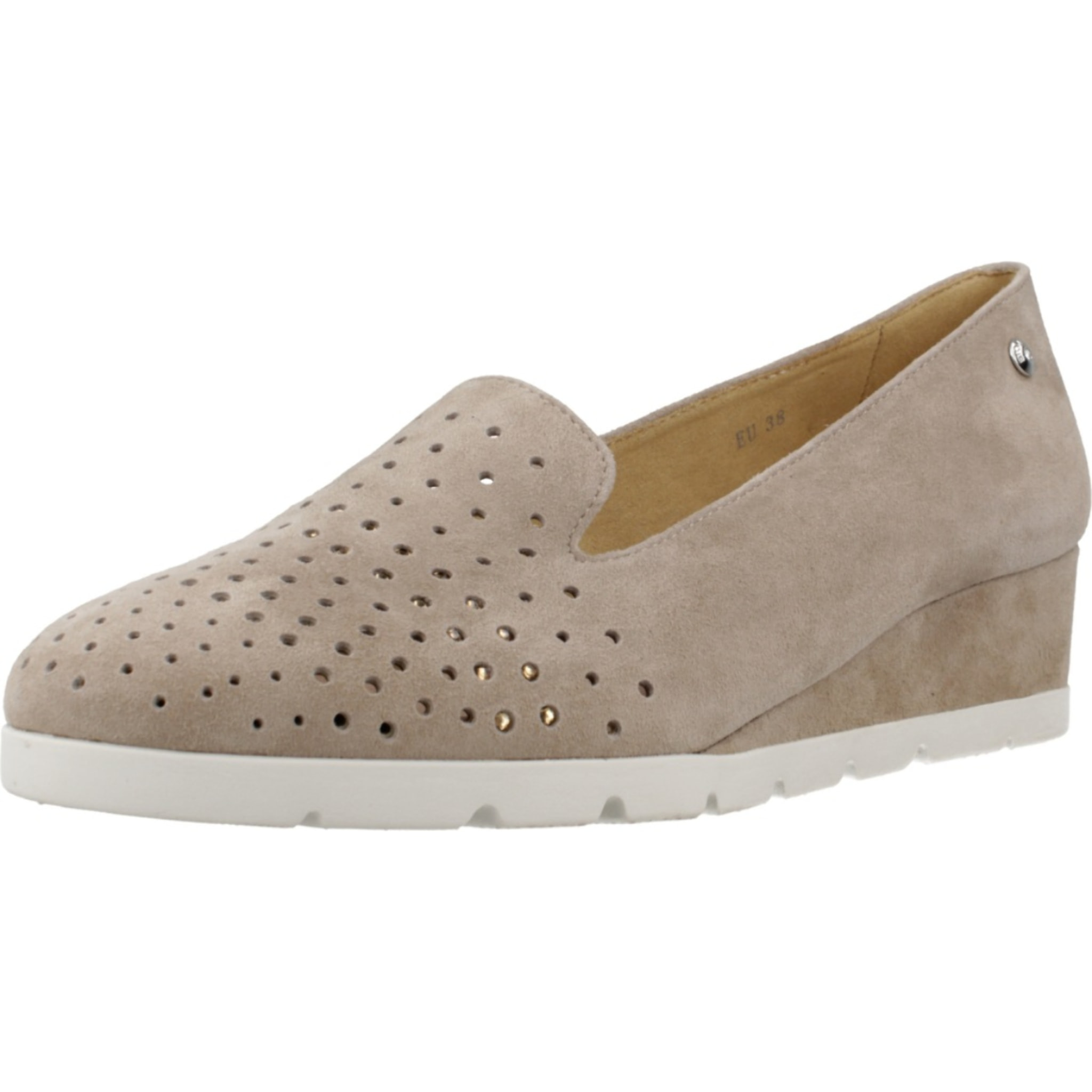 Zapatos Casual Mujer de la marca STONEFLY  modelo MILLY 15 GOAT SUEDE Light Brown