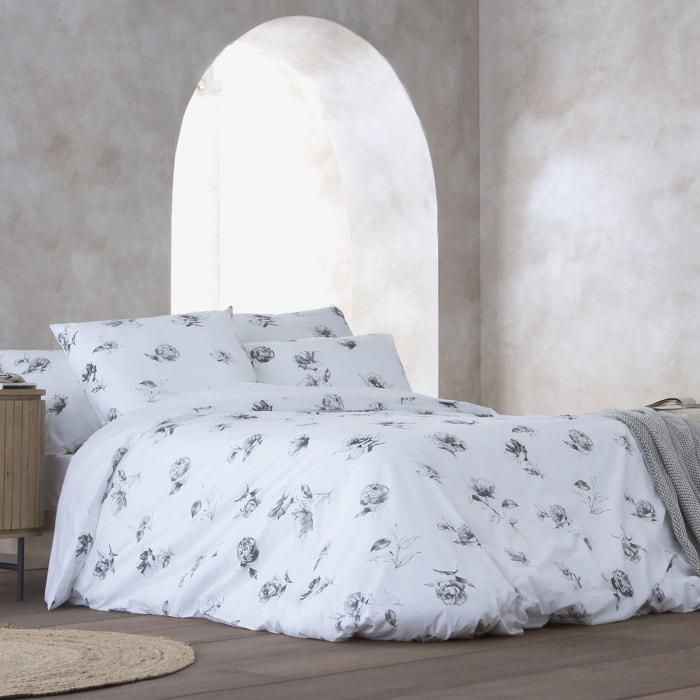 Funda nórdica 100% algodón 200 hilos Tulipa