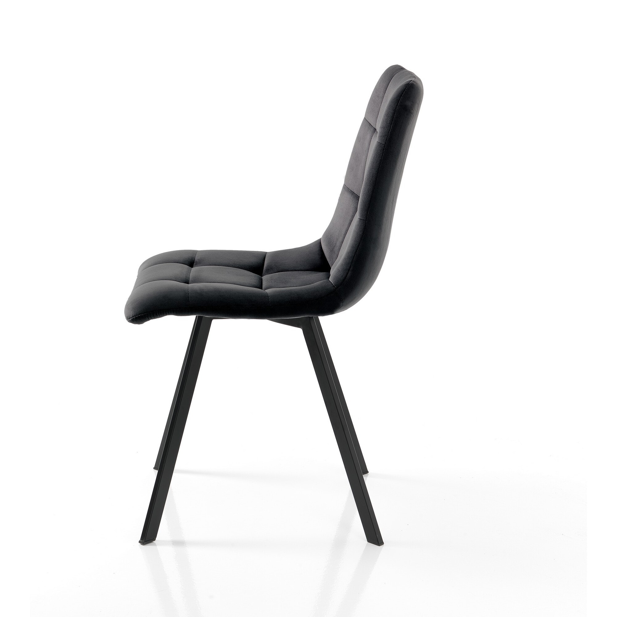 ORESTELUCHETTA set 4 sedie AMELIE BLACK