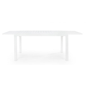 Tavolo HILDE allungabile bianco 140/210x77 cm