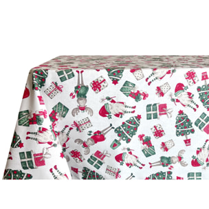 Tovaglia Natalizia Cucina Elfi e Renne