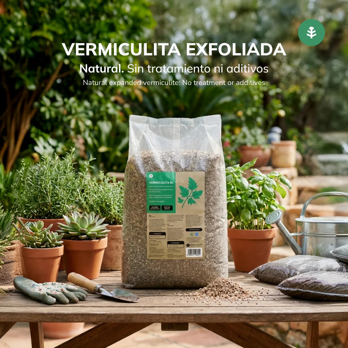 Vermiculita Planeta Huerto 8 Litros