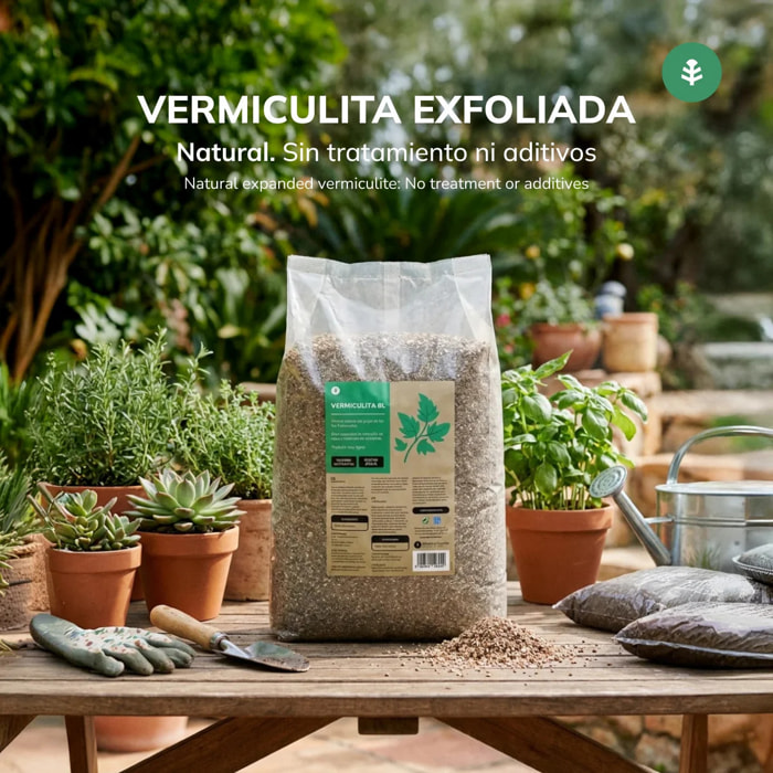 Vermiculita Planeta Huerto 8 Litros