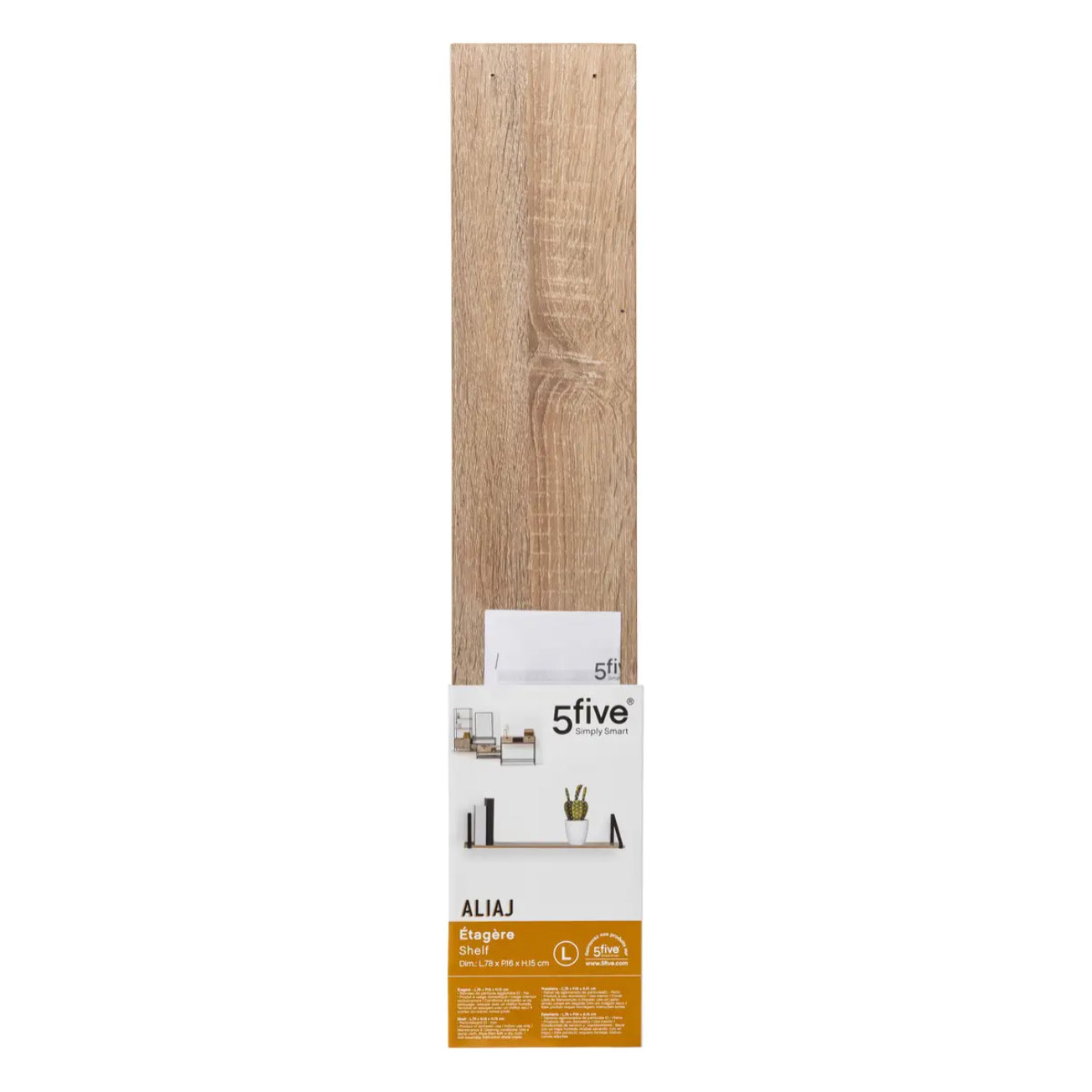 Set équerre + étagère Aliaj 78cm