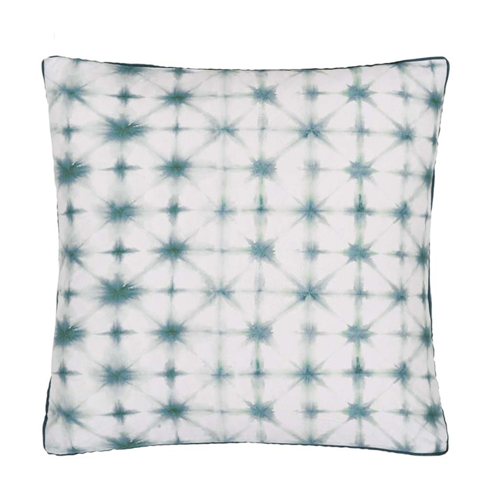 Taie d'oreiller imprimée en percale de coton,KARAOSHI CELADON, Vert moyen