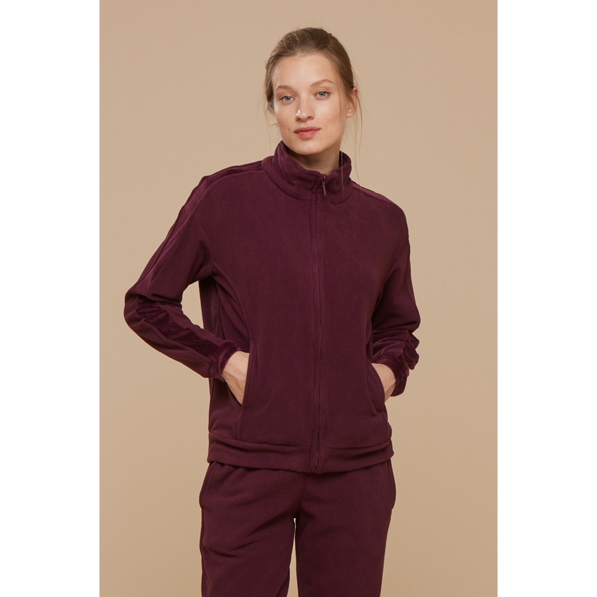 Completo loungwear donna micropile julia Noidinotte