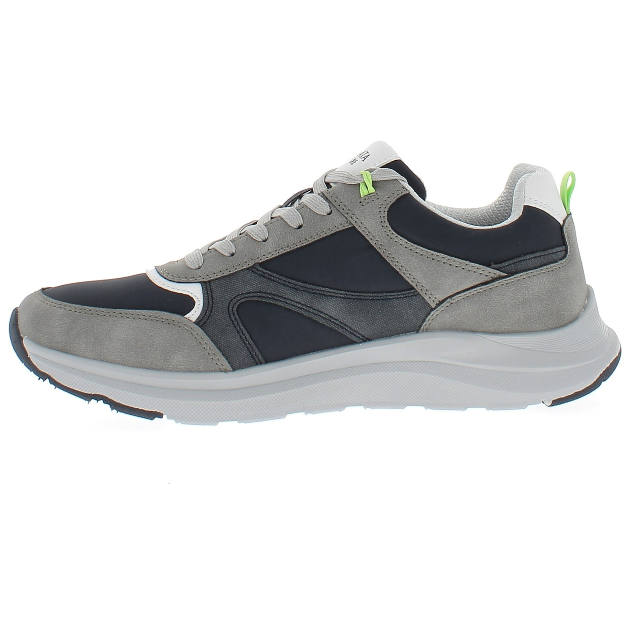 Armata di Mare Scarpe Uomo Sneakers Casual Stringate con Soletta Rimovibile in Memory Foam AMU 1N950 Grey Navy