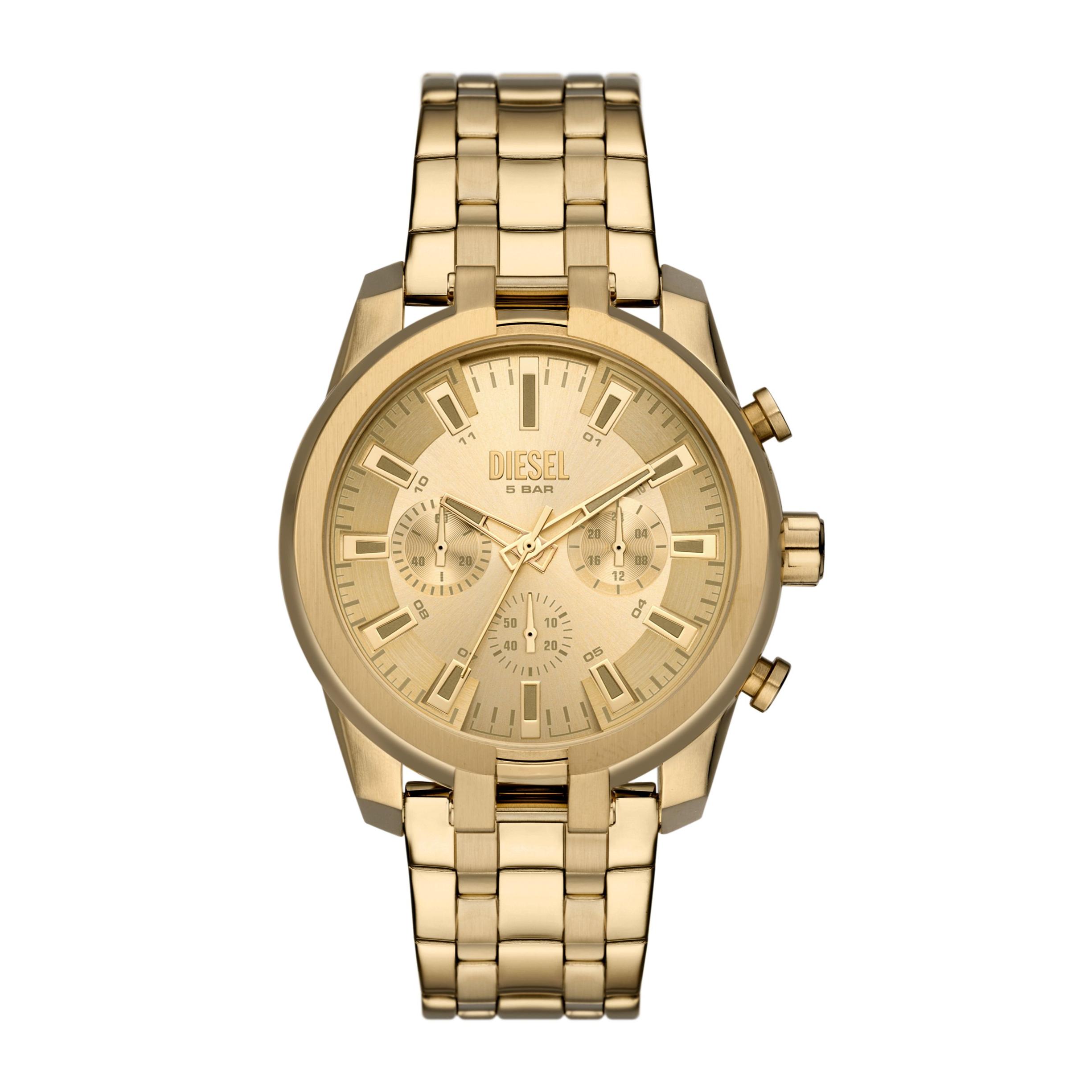 Orologio Diesel SPLIT Acciaio Gold