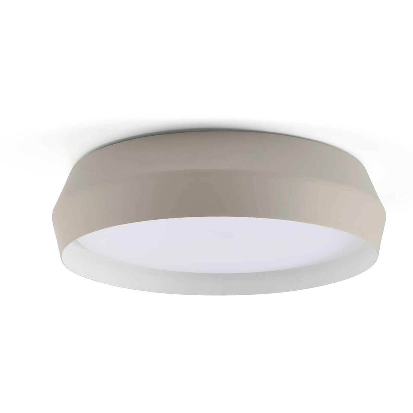 SHOKU 350 Aplique/plafón gris/blanca