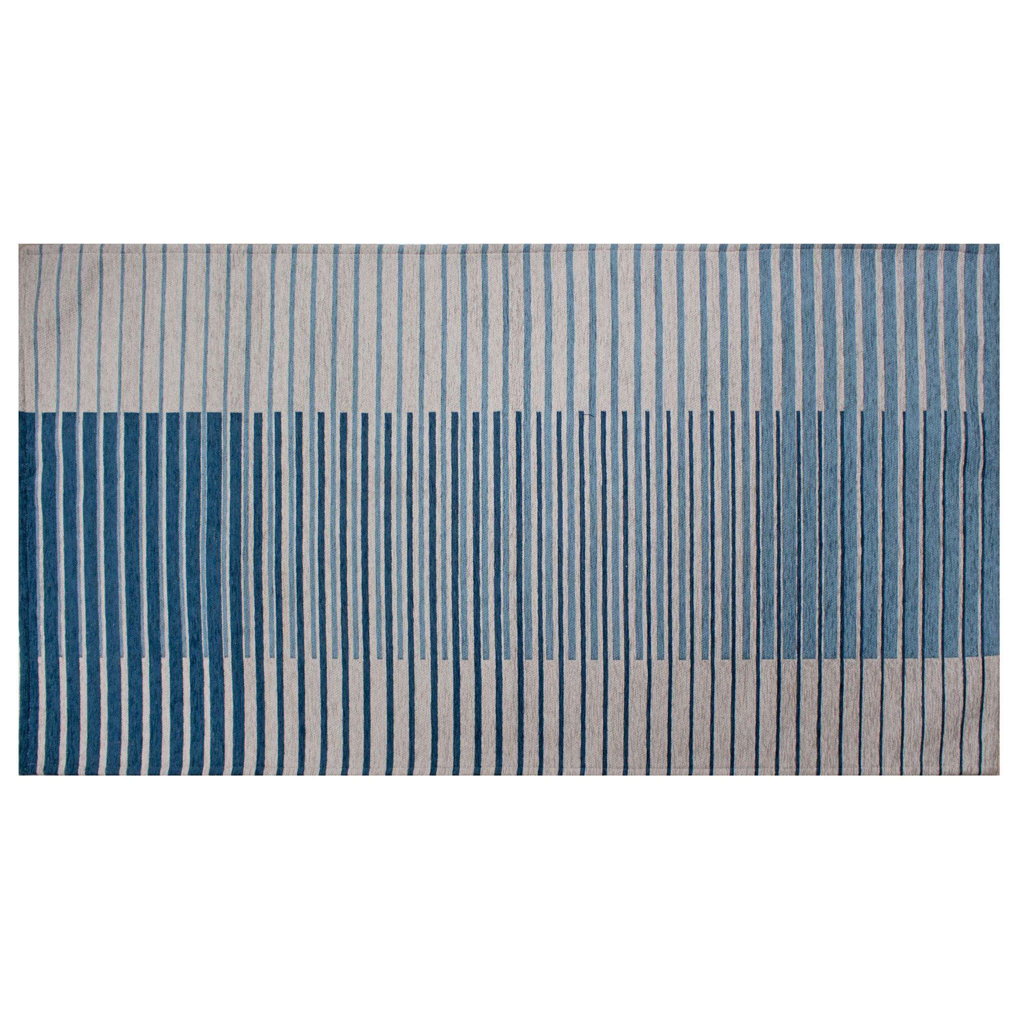 Tappeto arredo Neon azzurro topazio CON FONDO ANTISCIVOLO