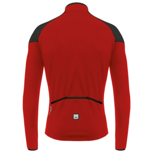 Herme - Giubbino Invernale - Rosso-nero - Uomo