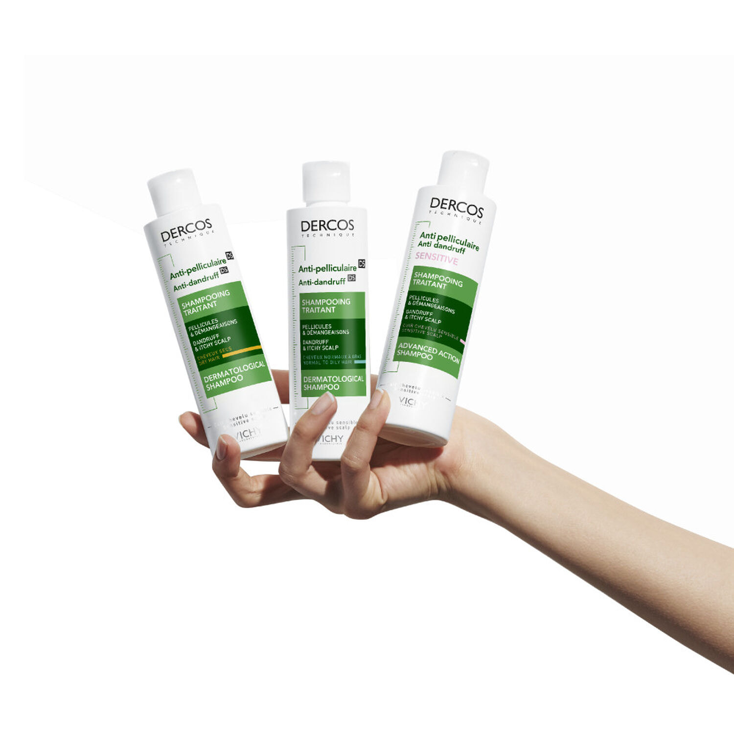 Dercos Technique Anti-Pelliculaire - Shampooing Cheveux Secs 200 ml