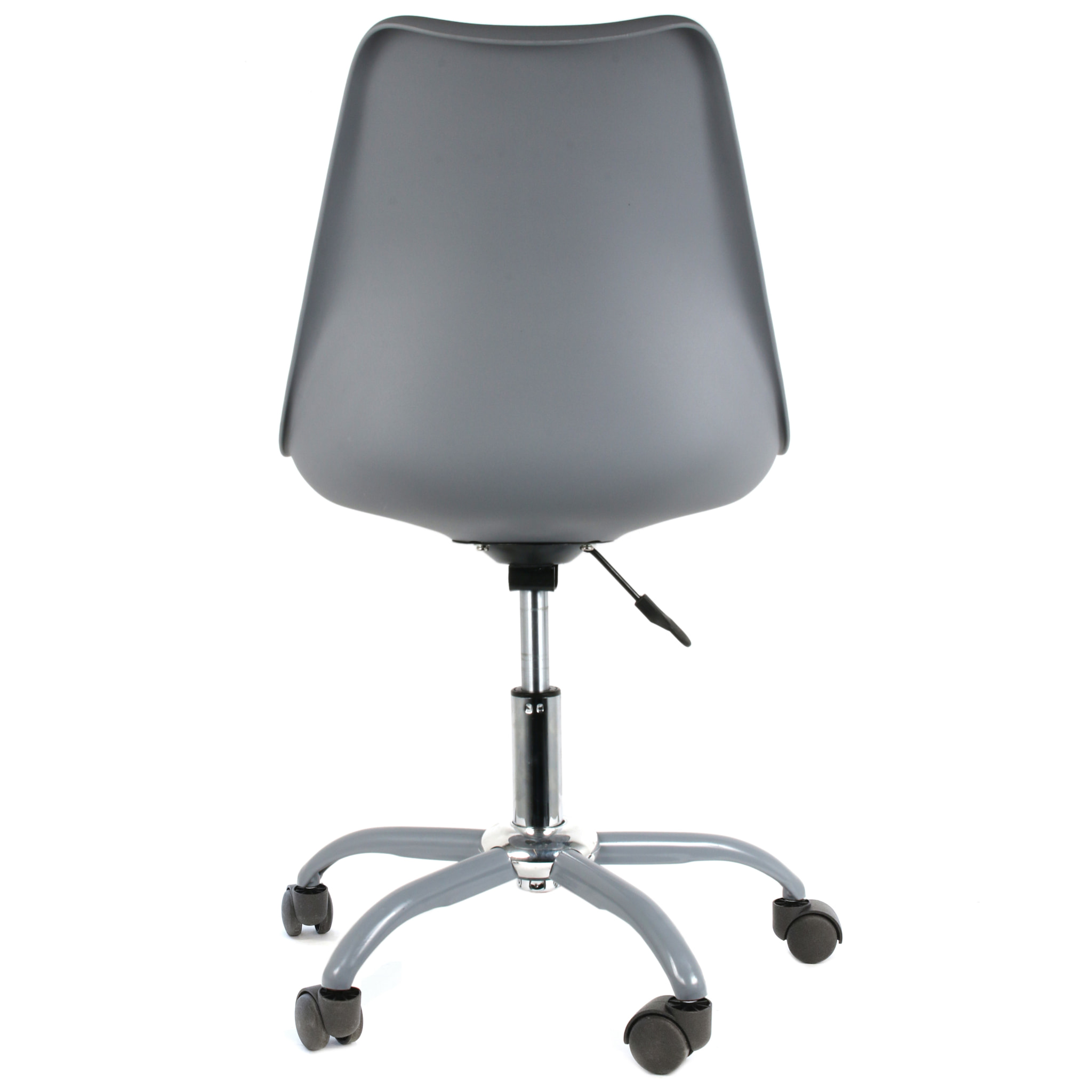 Chaise A Roulettes Kiruna Gris