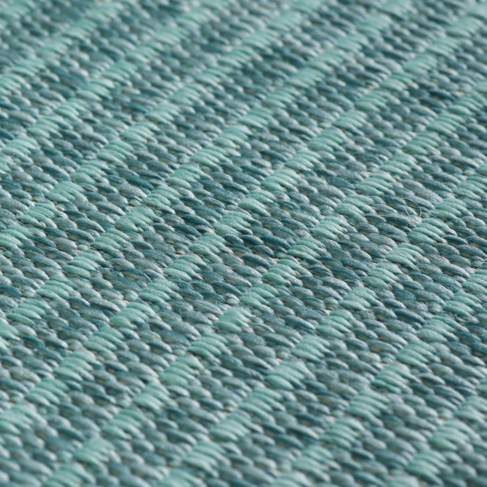 IBIZA - Tapis extérieur moderne Bleu