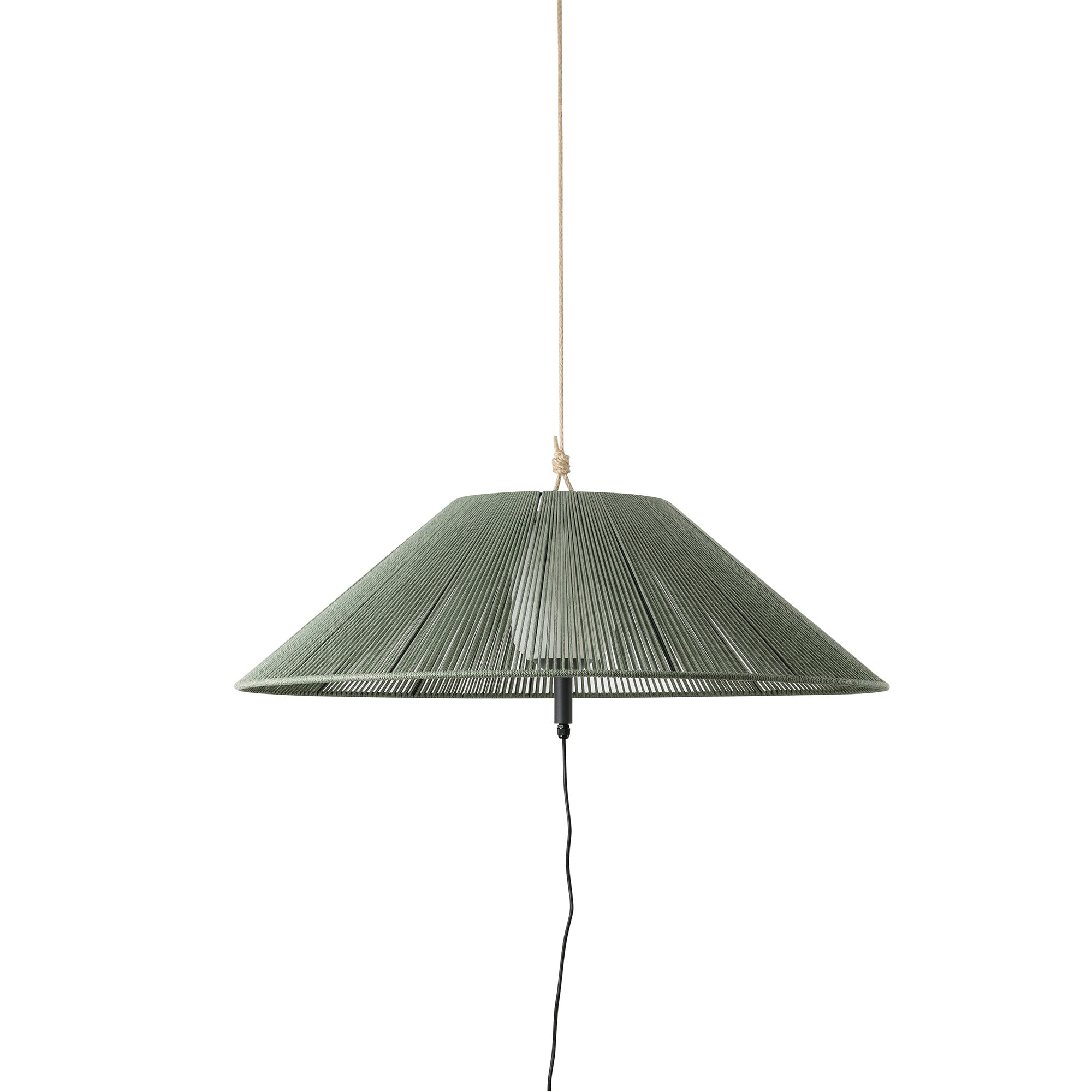 SAIGON OUT C100 Lampe portable et suspension vert olive hole cap