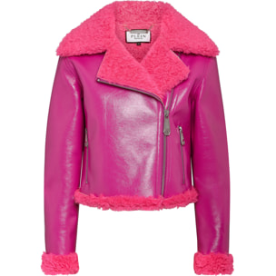 PHILIPP PLEIN Chaqueta motera SKULL&BONES